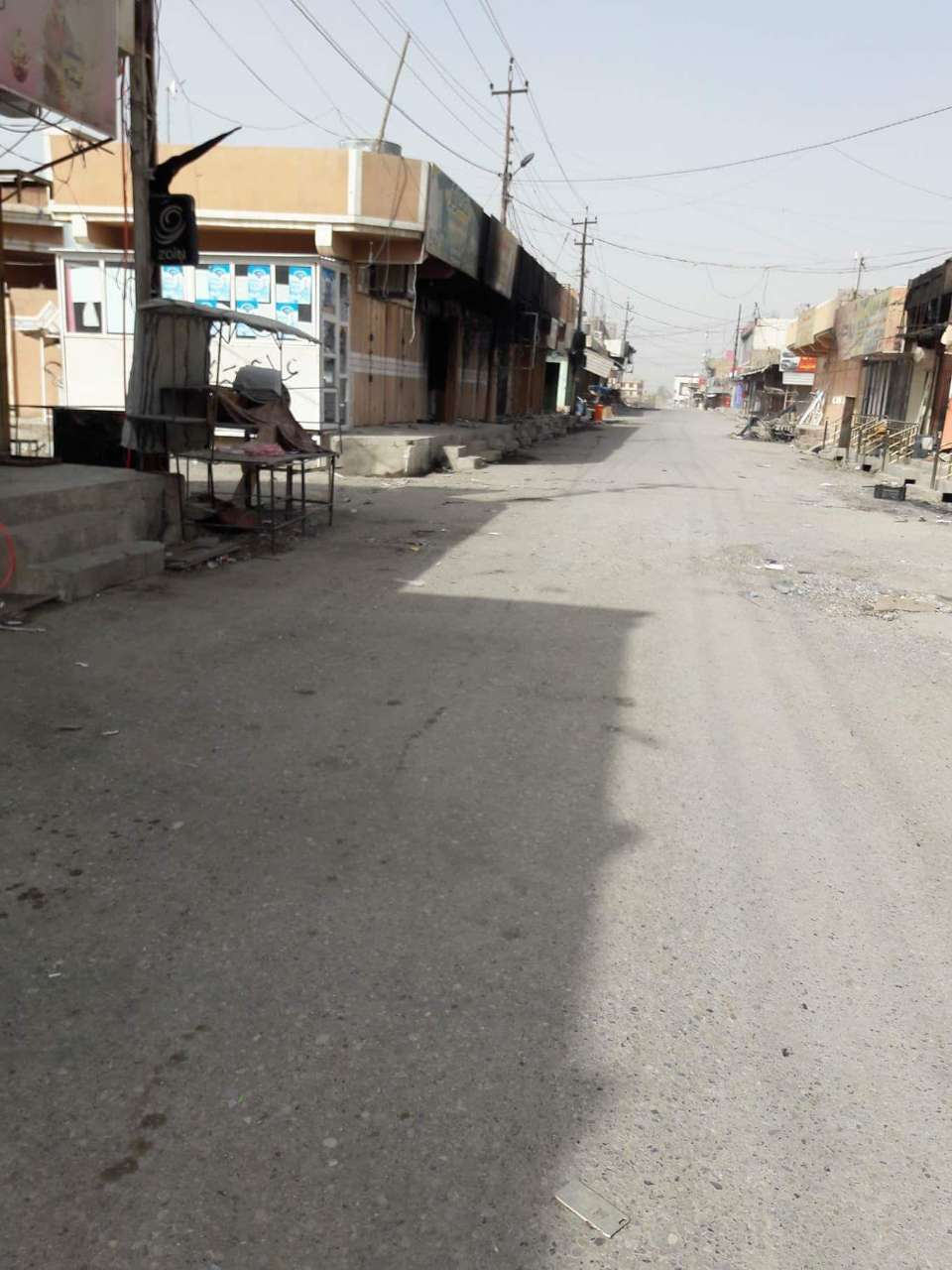 Tuz Khurmatu has become a ghost town after the Iraqi army and Hashd al-Shaabi militias occupied it.